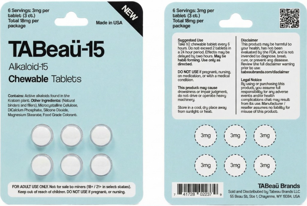 TABeaü-15 Packaging Front and Back